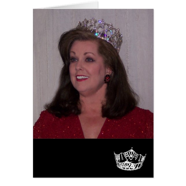 Cartão com fotos Pageant (Frente)