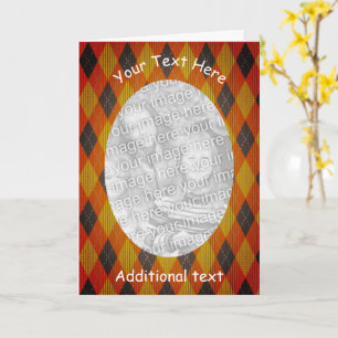 Cartão com fotos Personalizado de Quadro de Design