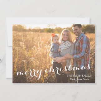 Cartão com fotos Personalizado Feliz Natal