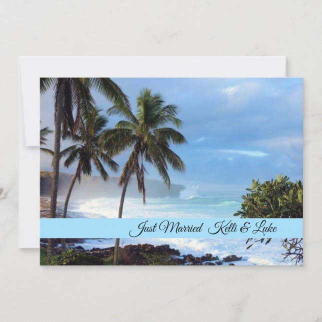 Cartão com fotos recem casados (Frente)