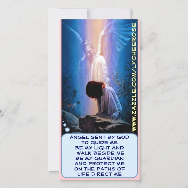 CARTÃO COM FOTOS ROSA ANGEL GUARDIAN (Frente)