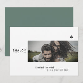 Cartão com fotos Shalom