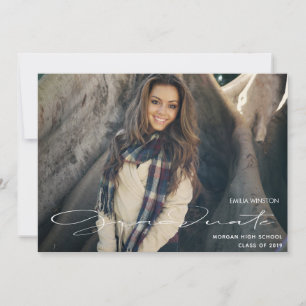 Cartão com fotos Superior de Elegância ⎢ Graduação