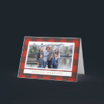 Cartão com fotos vermelho do feriado da xadrez<br><div class="desc">© Loren Kerns da fotografia: www.flickr.com/people/lorenkerns/ e desde que por terras comuns criativas: https://creativecommons.org/licenses/by/2.0/</div>