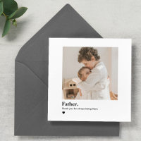 Cartão com fotos Vovô Personalizado | Dia de os pa