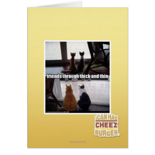 Cartão Com grosso e fino