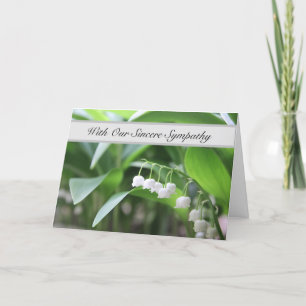 Cartão Com Nossa Sincera Simpatia - Palavras Não São Su