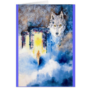 Cartão Com o vácuo