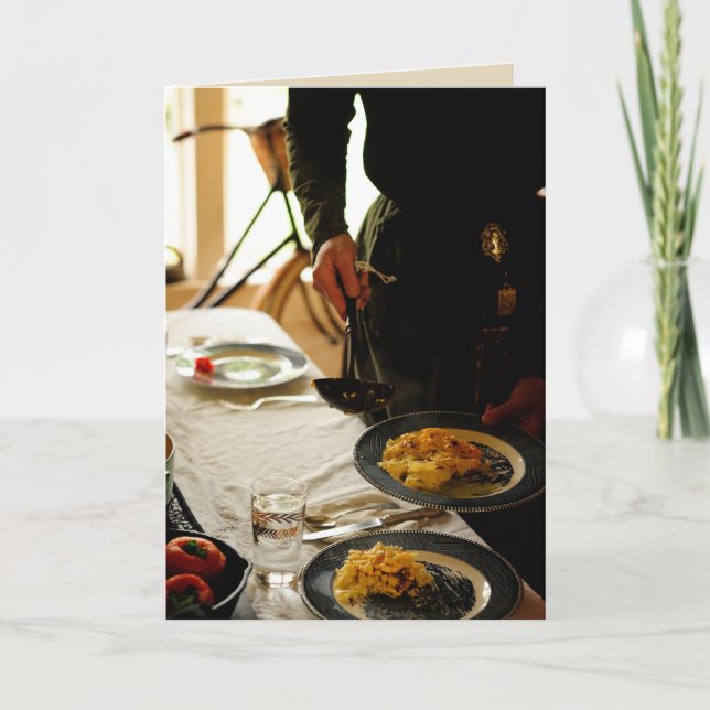 Cartão com receita (Frente)