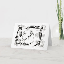 Cartão Com simpatia