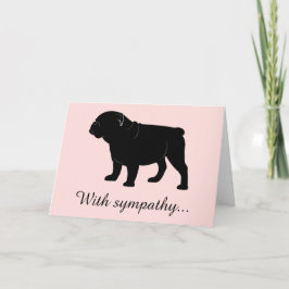 Cartão Com Simpatia Bulldog