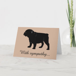 Cartão Com Simpatia Bulldog