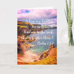 Cartão Com simpatia, carta cristã com escrivão