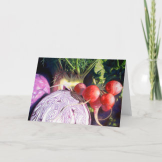 Cartão Coma seus vegetarianos #1