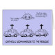 Cartão Comandantes Católicos Para O Salvamento (Frente horizontal)