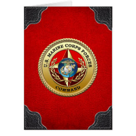 Cartão Comando das Forças Armadas dos EUA (MARFORCOM) [3D