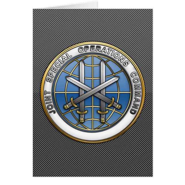 Cartão Comando de Operações Especiais Conjuntas (Frente)