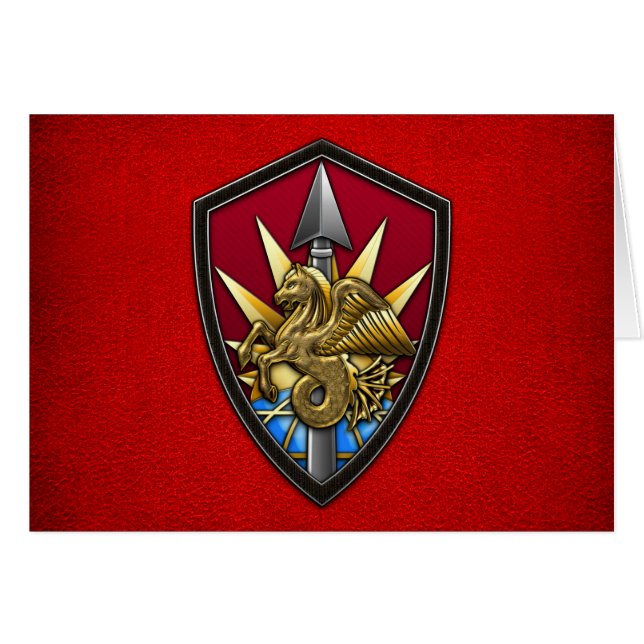 Cartão Comando de Transporte dos Estados Unidos (Frente Horizontal)