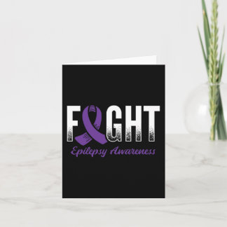 Cartão Combater a Consciência da Epilepsia