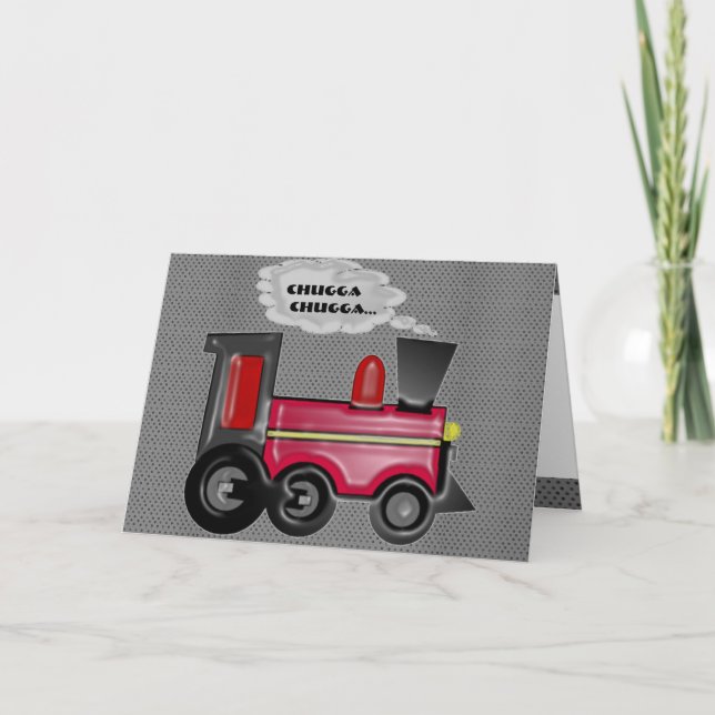 Cartão Comboio 3D (Frente)