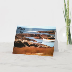 CARTÃO "COME HOME SO I CAN HOLD U IN MY ARMS"