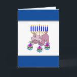 Cartão Comemorações de Férias Judaicas<br><div class="desc">Celebrações de feriados judeus e decorações ideias de presentes personalizadas</div>