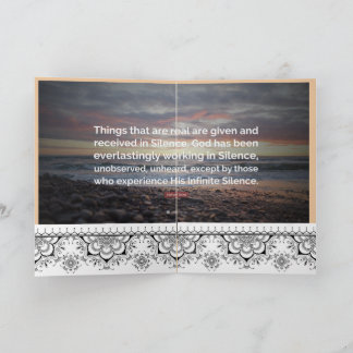 Cartão Comemorativo Folha Dupla