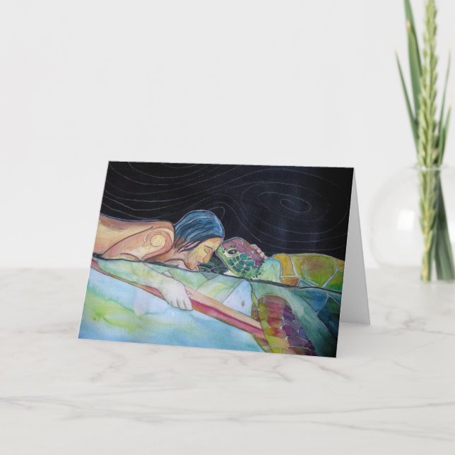 Cartão comemorativo: "Pono-Harmony" (Frente)