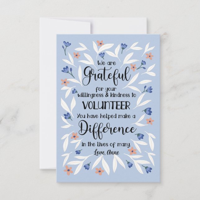 Cartão Comemorativos Folha Única (Frente)