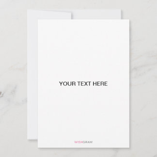 Cartão Comemorativos Folha Única