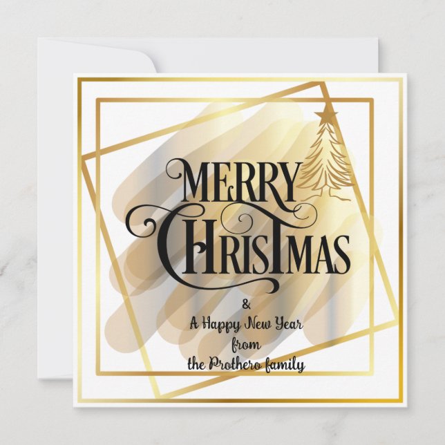 Cartão Comemorativos Folha Única (Frente)