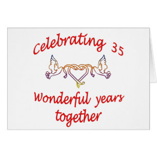 CARTÃO COMEMORE 35 ANOS JUNTO