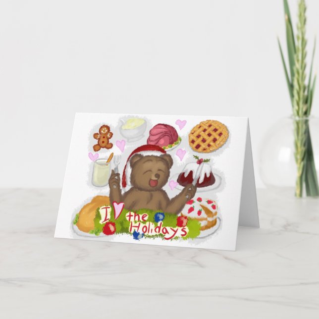 Cartão Comida de Férias (Frente)