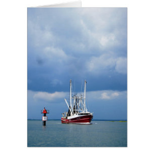 Cartão Comida de mar