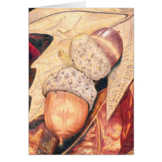 Cartão Comida do esquilo