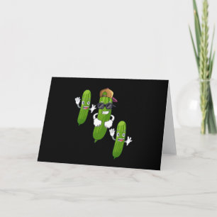 Cartão Comida Engraçado de Picles