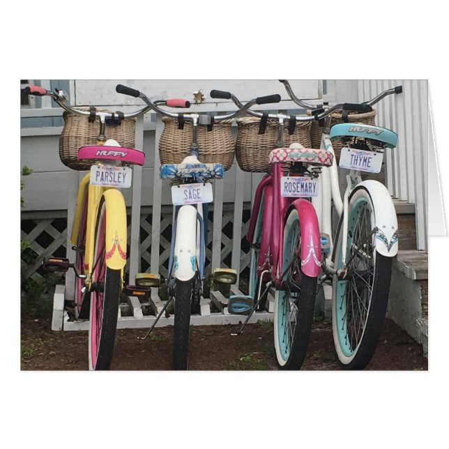 Cartão Como entrar em Beaufort, NC (Frente horizontal)