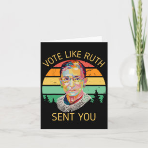 Cartão Como Ruth Enviou Sua Eleição Presidencial Vo