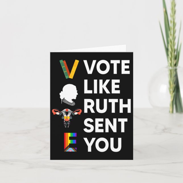 Cartão Como Ruth Te Enviou (Frente)