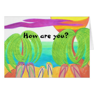 Cartão Como vai?
