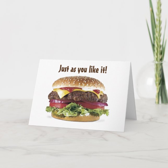 CARTÃO COMO "VOCÊ GOSTA" PARA O SEU ANIVERSÁRIO (Frente)