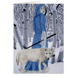 Cartão companheiros do inverno