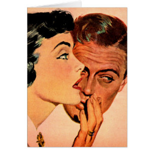 Cartão compartilhamento secreto ou 'Doris, seu deslize es