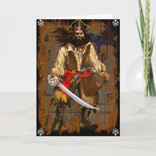 Cartão Competição 2007 do pirata (Frente)