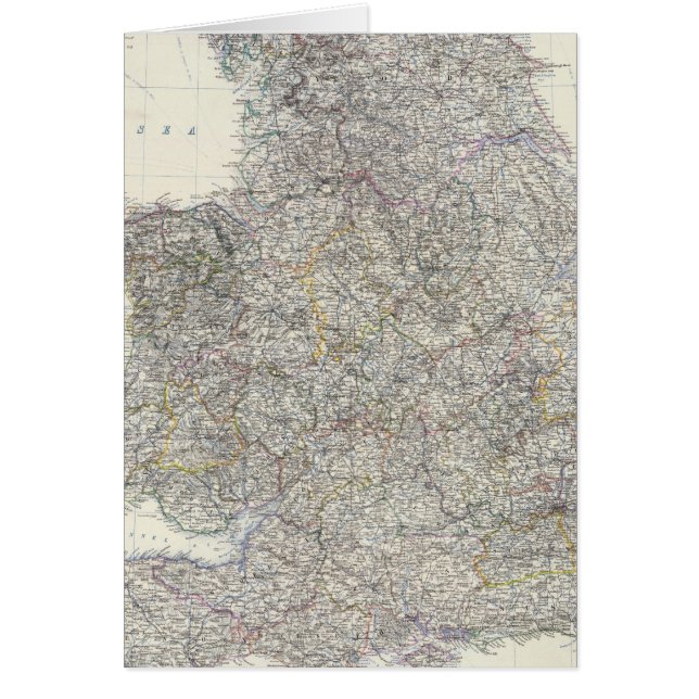 Cartão Composite England, Wales (Frente)