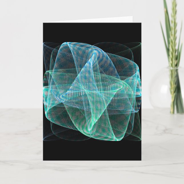 Cartão Composition of Curves 1 (Frente)