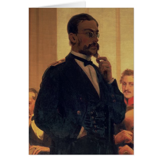 Cartão Compositores eslavos (Frente)