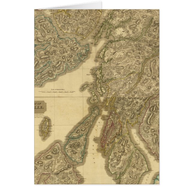 Cartão Composto de Argyllshire (Frente)