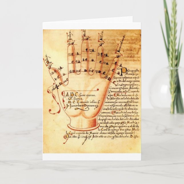 Cartão Composto Digital: Matemática Medieval (Frente)