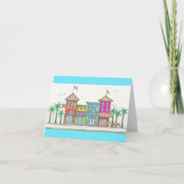 Cartão Compradas tropicais de Notecard